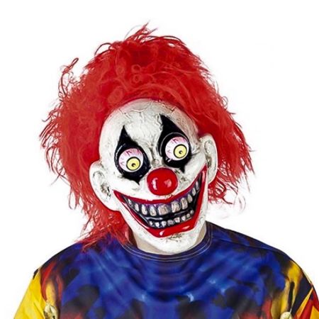 Máscara The Clown con ojos móviles