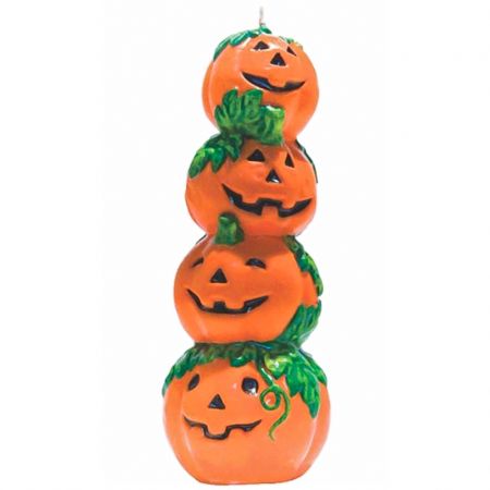 Vela Halloween Torre Calabazas 17,5 Cm