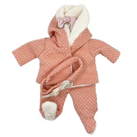 Vestidos bebé reborn 40 cm chaqueta y pantalon