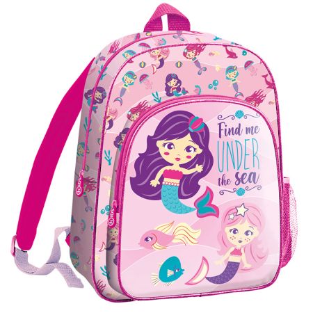 Mochila escolar sirenas 41 cm