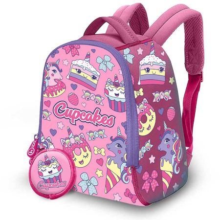 Mochila Neopreno Cupcakes 25 cm