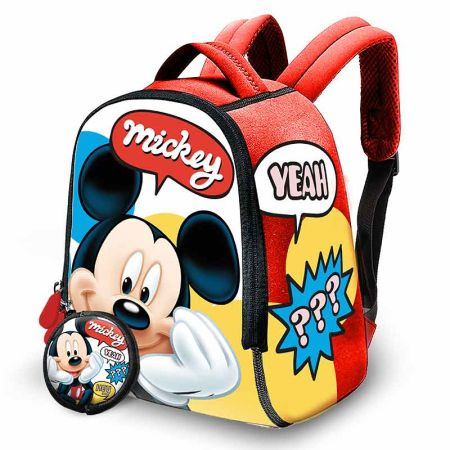 Mochila escolar Mickey neopreno 25 cm