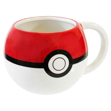 Taza Pokemon Poke-ball 3d