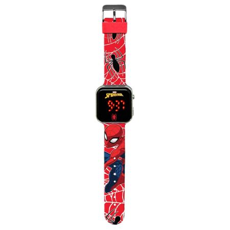 Reloj Led Spiderman (6x4)