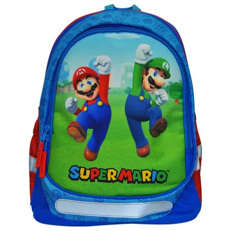 Mochila escolar Super Mario 43 cm