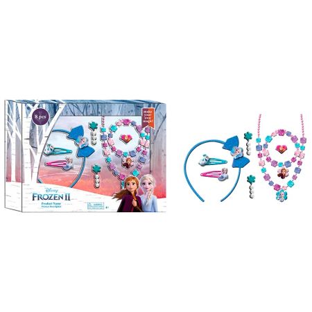 Set 8 piezas y accesorios pelo Frozen 2