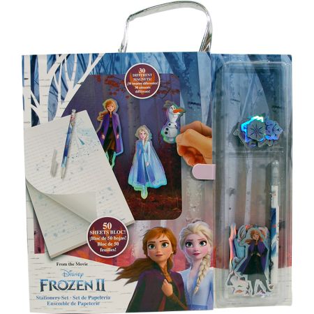 Set de papelería con imanes Frozen II
