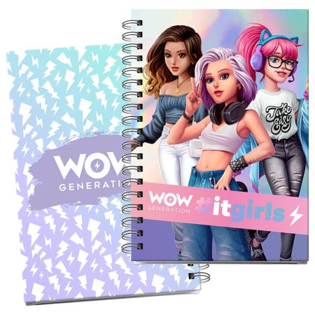 WOW generation libreta A5 capa dura