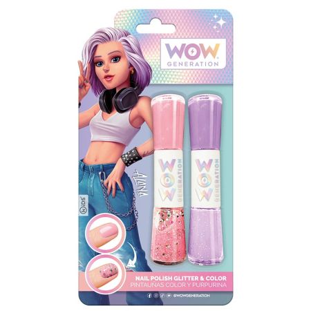WOW generation pintauñas color y purpurina