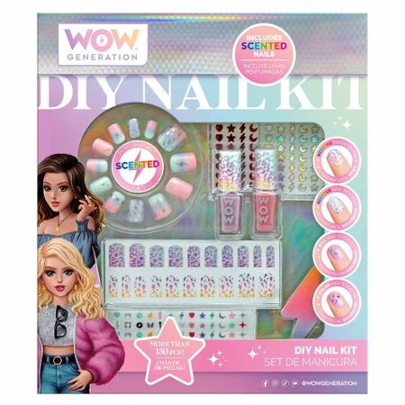 WOW generation set de manicura y uñas perfumadas