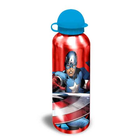 Cantimploras aluminio Avengers 500 Ml roja