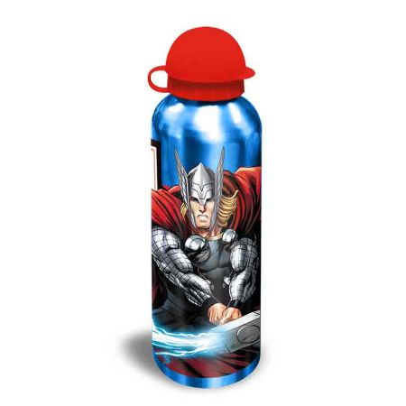 Cantimploras aluminio Avengers 500 Ml azul