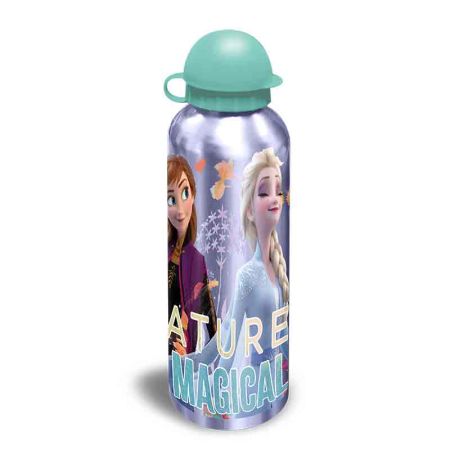 Cantimploras aluminio Frozen 500Ml lila
