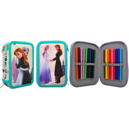 Estuche 3 Cremalleras Frozen