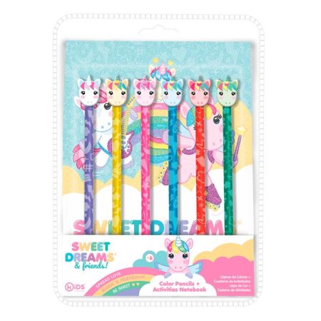 Set 6 lápices y cuaderno Sweet Dreams