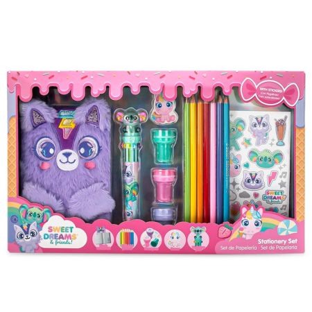 Cuaderno de peluches con papelería Sweet dreams