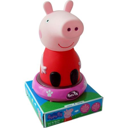 Peppa Pig Lámpara 3D