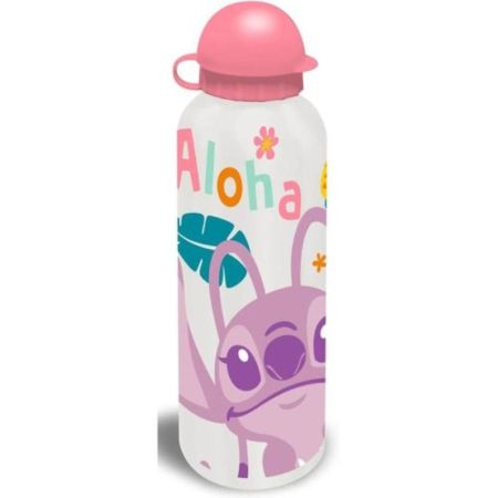 Cantimplora aluminio Stitch 500 Ml rosa