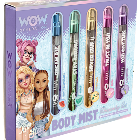 WOW generation bruma corporal perfumada pack 5