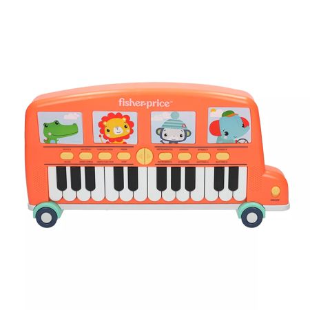 Piano autob&uacute;s Fisher Price 24 teclas