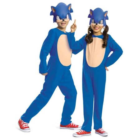 Disfraz Sega Sonic película basic infantil