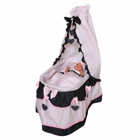 Cuna Moises Classic Romantic para muñeca bebé