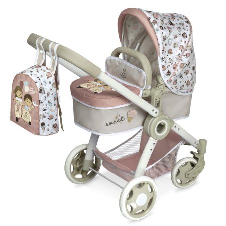 Coche muñeca 3 x 1 plegable Sweet