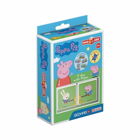 Geomag Magicube Peppa Pig A day with Peppa