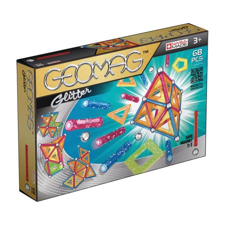 Geomag glitter 68 piezas