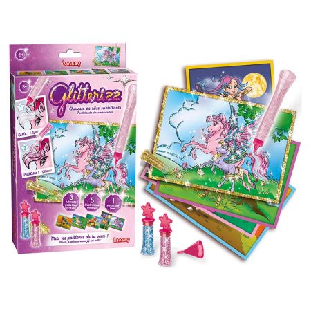 Glitterizz set caballos