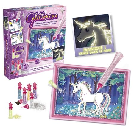 Gliterizz set unicornio