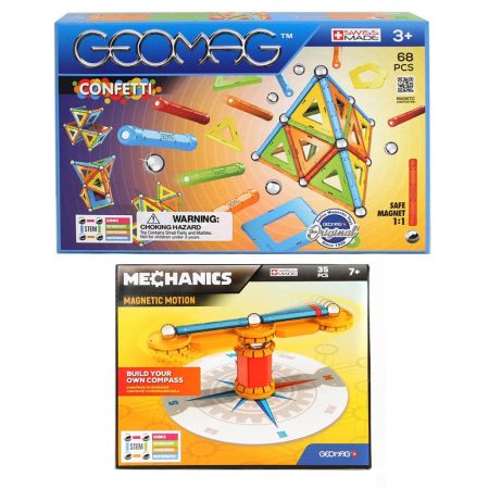 Geomag pack 68 Confetti y 35 Mechanics’