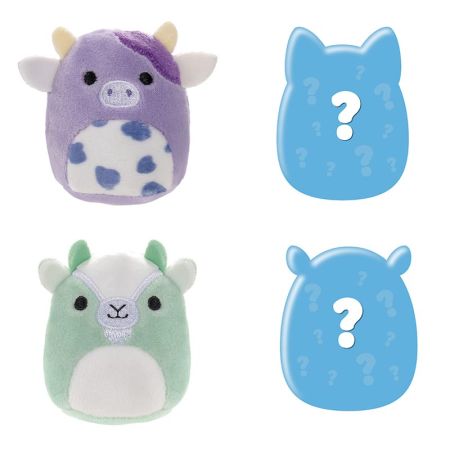 Peluche Squishville pack 4