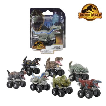 Jurassic World coches dinos