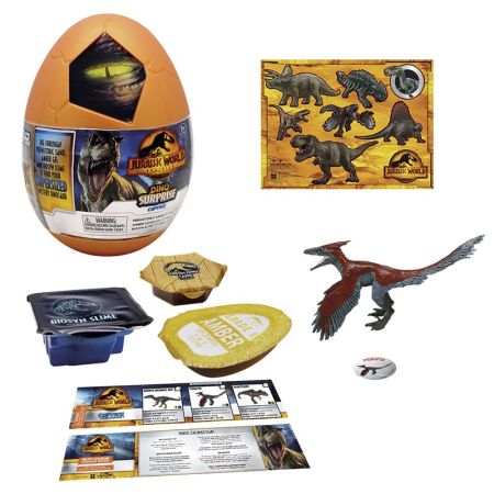 Jurassic world  huevo Dino Dominion Sorpresa