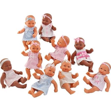 Muñeca bebé Elegance pillines 26 cm 9 modelos
