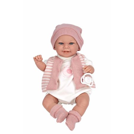 Muñeca bebé Elegance 35 cm Babyto mecanismo risa