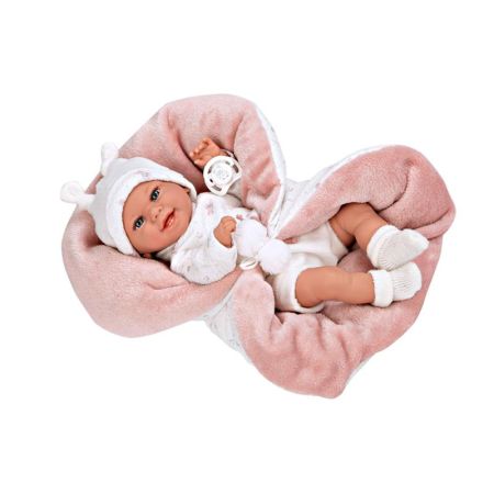 Muñeca bebé Elegance 35 cm Babyto con manta y peso