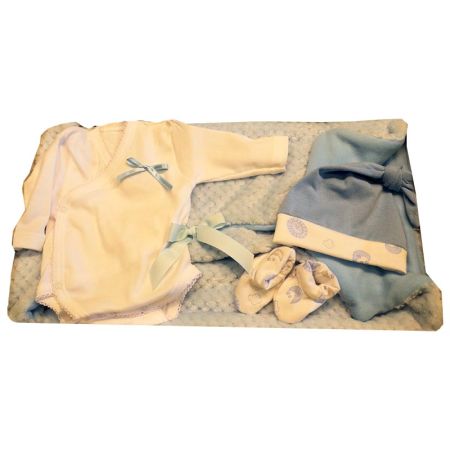 Ropa bebé reborn premium 45 cm body y manta