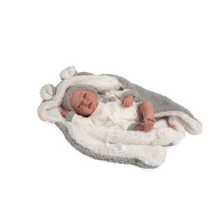 Muñeca bebé Elegance 45 cm con peso