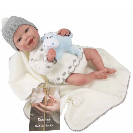 Reborn Martin 45 cm c/Manta y Peluche