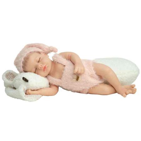 Bebé real reborn Aroa 35 cm silicona