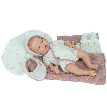 Bebé real reborn Aitana 40 cm silicona