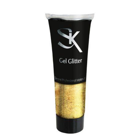 Tubo de Gel Glitter 30 ml Oro