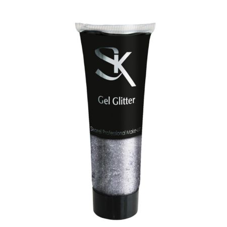 Tubo de Gel Glitter 30 ml Plata