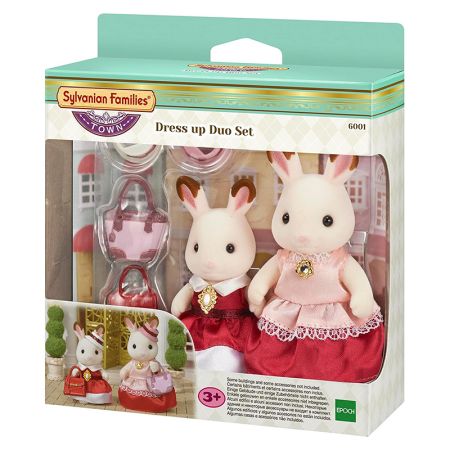 Sylvanian Families Town Set Freya y Teri Chocolate