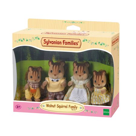 Sylvanian Families familia ardillas de la Nuez