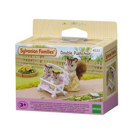 Sylvanian Families - cochecito para gemelos