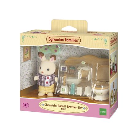 Sylvanian Families conejo chocolate set hermano