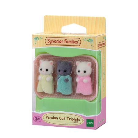 Sylvanian Families trío gatos persa